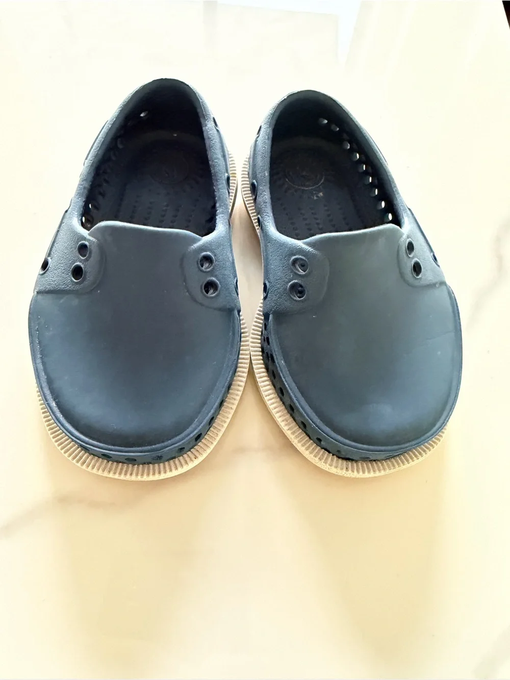 Native Kids Slip-On Navy Blue Casual Shoes -C4